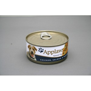 Applaws Dog cu pui, somon si legume 156g